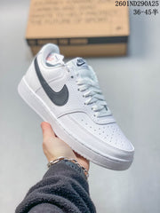 Nike Court Vision Low White Black Sneakers 2601ND290A25