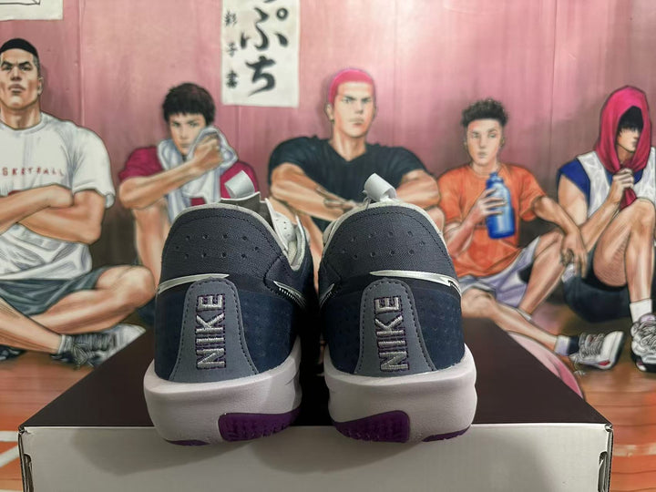 Nike Basketball Shoes Black, Gray and Purple