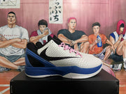 Nike Kobe 6 Protro Basketball Shoes White Blue Pink