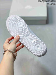 Nike Air Force 1 '07 Low Sneakers, White and Light Blue