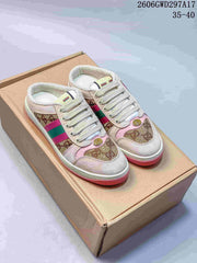 Gucci Screener Women's Sneakers Beige Brown 06GWD297A17