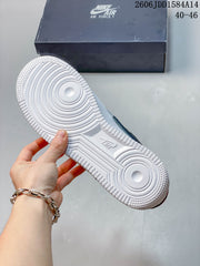 Nike Air Force 1 Low White Grey Red Sneakers JDD1584A14