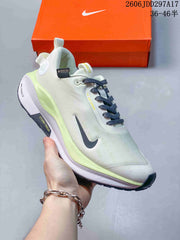 Nike InfinityRN 4 Running Shoes, White and Lime