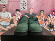 Nike Air Flight 89 Green Basketball Sneakers