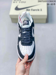 Nike Air Force 1 Black White Sneakers 2607GGD1156A16