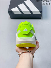 adidas Adizero Ubersonic 5 Clay Tennis Shoes, Neon Yellow
