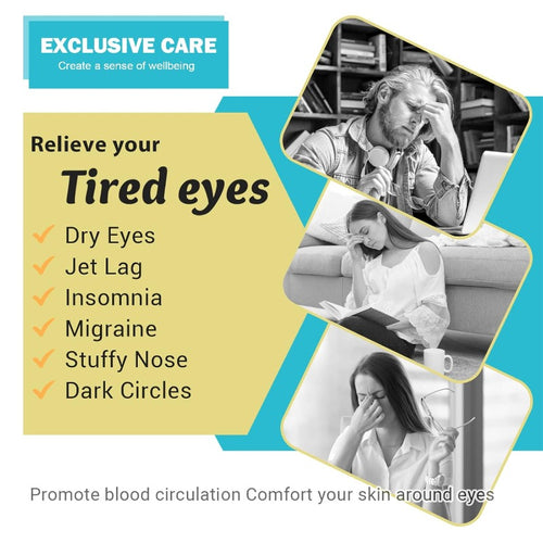 16-Pack Steam Eye Masks for Dry Eyes Jasmine Warm Eye Mask for Tired Eyes Relief Fatigue and Dark Circle Heat Sleep Mask for Puffy Eye Disposable Eye Mask Warm Compress for Eyes Travel Ready, Eye Fatigue Treatment, Soothing Eye Care, Gentle Eye