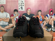 Nike Shox R4 Black and Red Sneakers