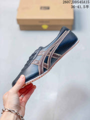 Versace x Onitsuka Tiger Tai-Chi Sakura Sneakers Navy Brown