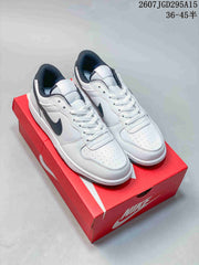 Nike SB Dunk Low Pro White Black Sneakers 2607TGD295A15
