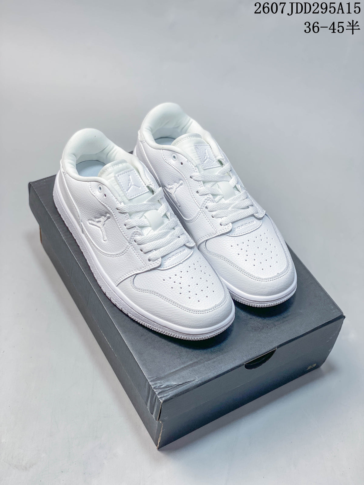 Nike Air Jordan 1 Low White Sneakers 2607JDD295A15