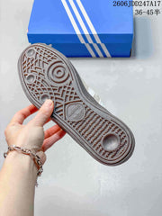 adidas Originals Handball Spezial Loafer Sneakers, Cream and White