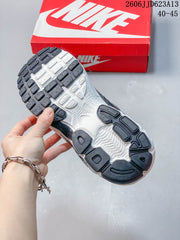 Nike Air Max Moto 2K White Silver Running Sneakers 354491-002