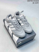 adidas Adipista Gray White Low-Top Sneakers