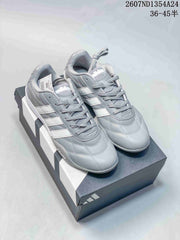 adidas Adipista Gray White Low-Top Sneakers