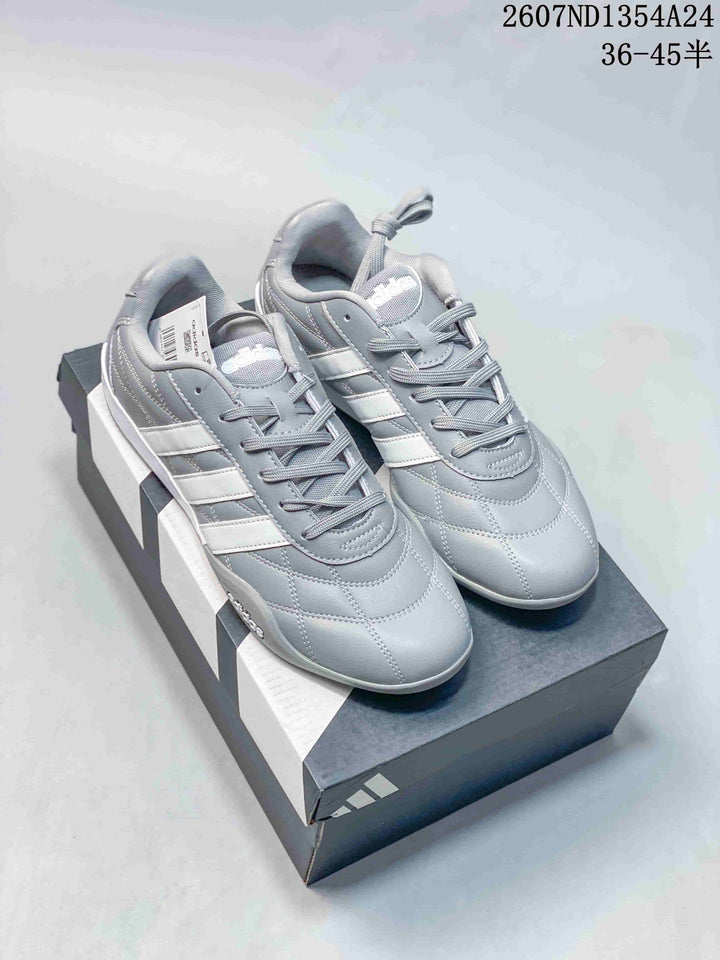 adidas Adipista Gray White Low-Top Sneakers