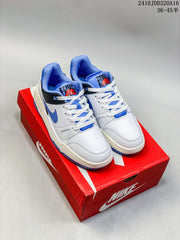 Nike Full Force Low Sneakers White Blue