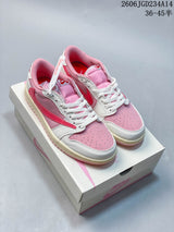 Nike Air Jordan 1 Low Travis Scott Pink Sneakers IQ7604-101