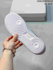 Nike Air Force 1 Low White and Black Sneakers