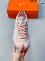 Nike Free 2025 Pink Knit Low-Top Running Shoes