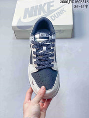 Nike SB Dunk Low Supreme Kith Navy and Grey Sneakers