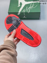 Jordan Low-Top Sneakers in Navy, Gray and Red