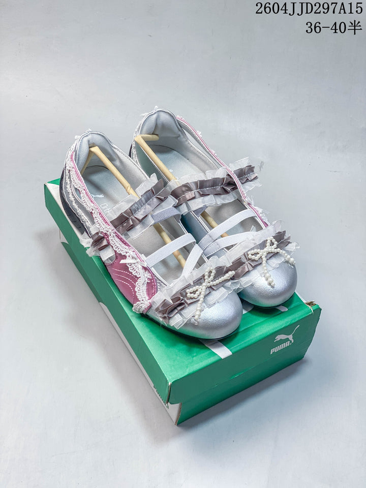 Puma Speedcat OG+ Sparco Silver Pink Sneakers
