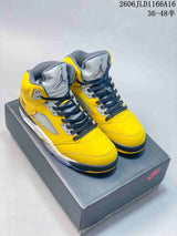 Jordan Air Jordan 5 Retro Tokyo Yellow High-Top Sneakers IO3372-700
