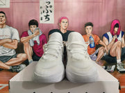 White Basketball Sneakers