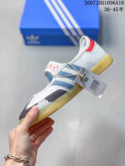 adidas Samba Jane W White Velcro Sneakers 711060TIT