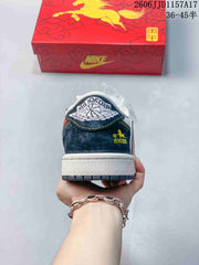 Jordan Fragment x Travis Scott x Dior Air Jordan 1 Low Sneakers