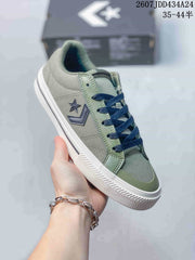 Vans Knu Skool Low-Top Sneakers Green Canvas Style