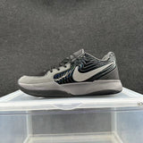 Nike Black and Silver Low-Top Sneakers