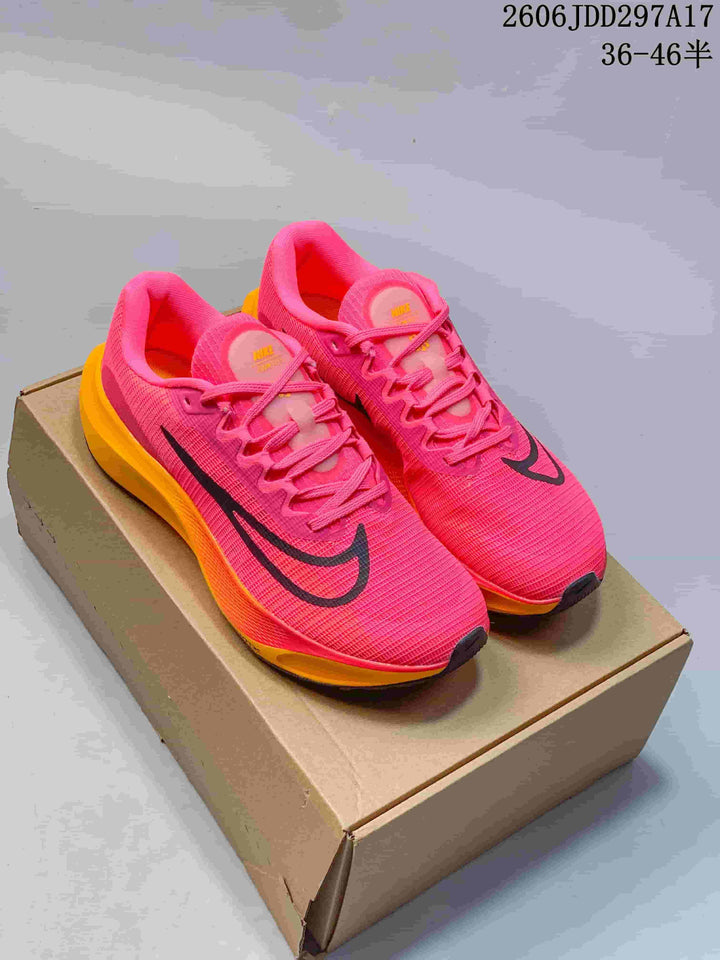 Nike Zoom Fly 5 Running Shoes in Pink and Orange