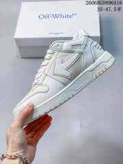 Off-White Low-Top Sneakers in White