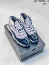 Jordan Air Jordan 11 Retro High-Top Sneakers Navy Grey 2607JDD418A18