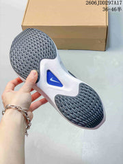 Nike Zoom Fly 5 White and Blue Running Shoes JDD297A17