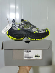 0121 Chunky Sneakers Grey Black Yellow