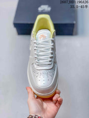 Nike Air Force 1 ’07 LV8 Low-Top Sneakers White Yellow RJ1988-00