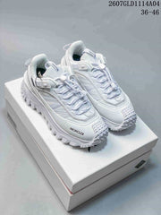 Moncler Pacey White Low-Top Sneakers 2607GLD1114A04