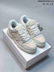 Off-White Low-Top Sneakers in White
