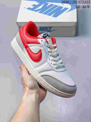 Nike Air Jordan Skyline Low-Top Sneakers, White and Red, JD1372A22