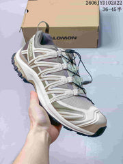 Salomon XA Pro 3D Trail Running Shoes, Cream and Grey