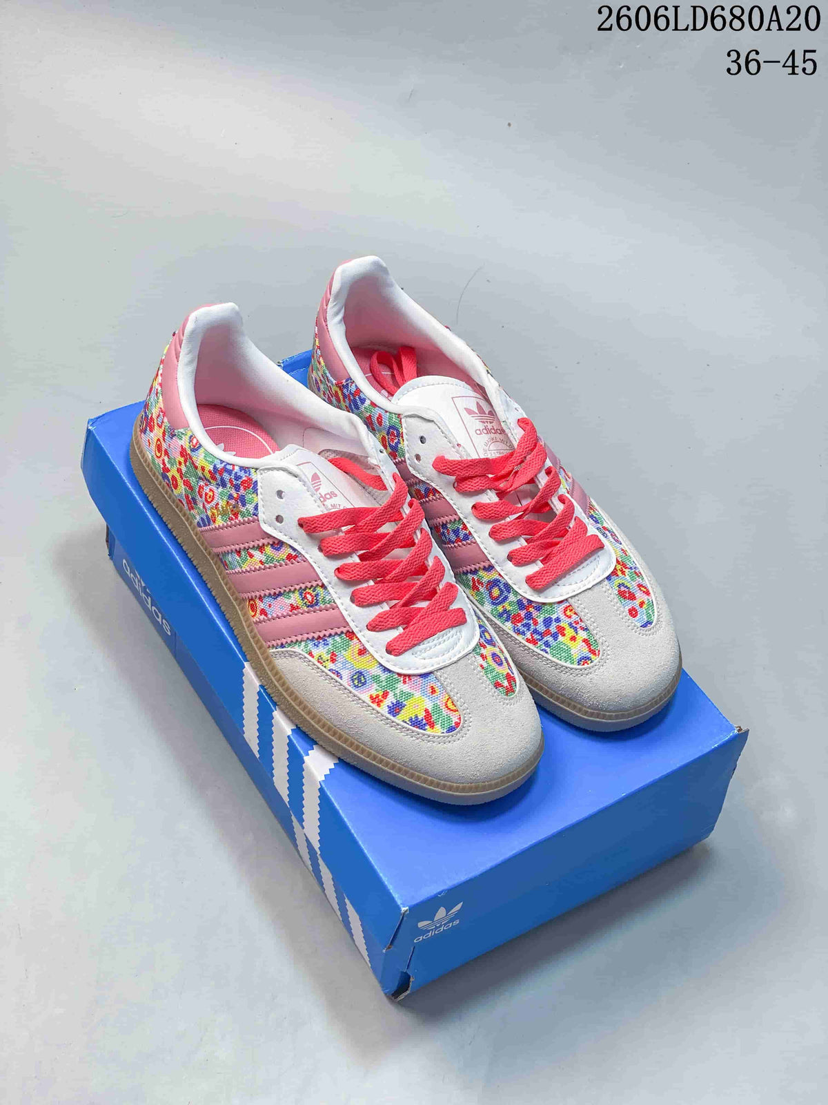 adidas Originals Samba OG Multicolor Floral Low-Top Sneakers KK2239