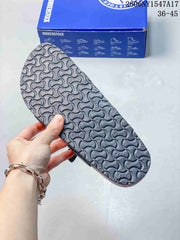 Birkenstock Arizona Black Two-Strap Sandals