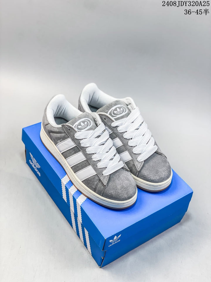 Adidas Campus 00s Sneakers in Grey and White