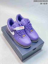Nike Air Force 1 Low Purple Sneakers