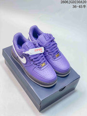 Nike Air Force 1 Low Purple Sneakers