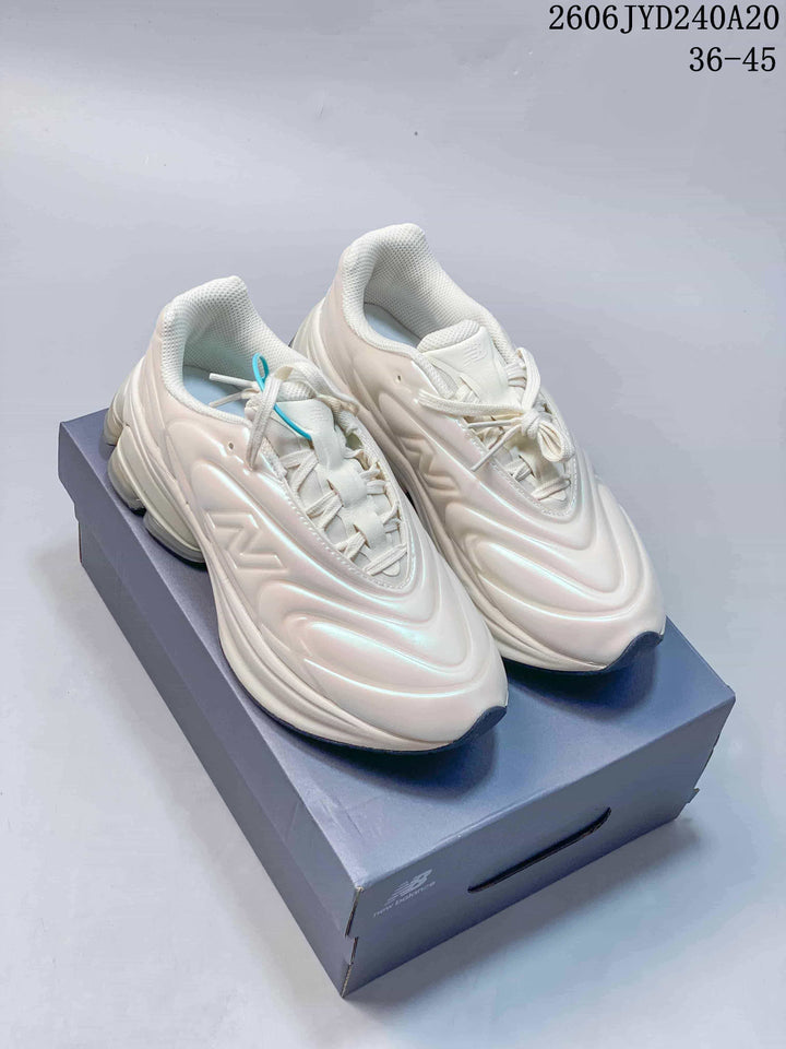 New Balance NB5030 Retro Running Sneakers, Pearl White