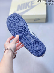 Nike Air Force 1 '07 Blue White Custom Sneakers
